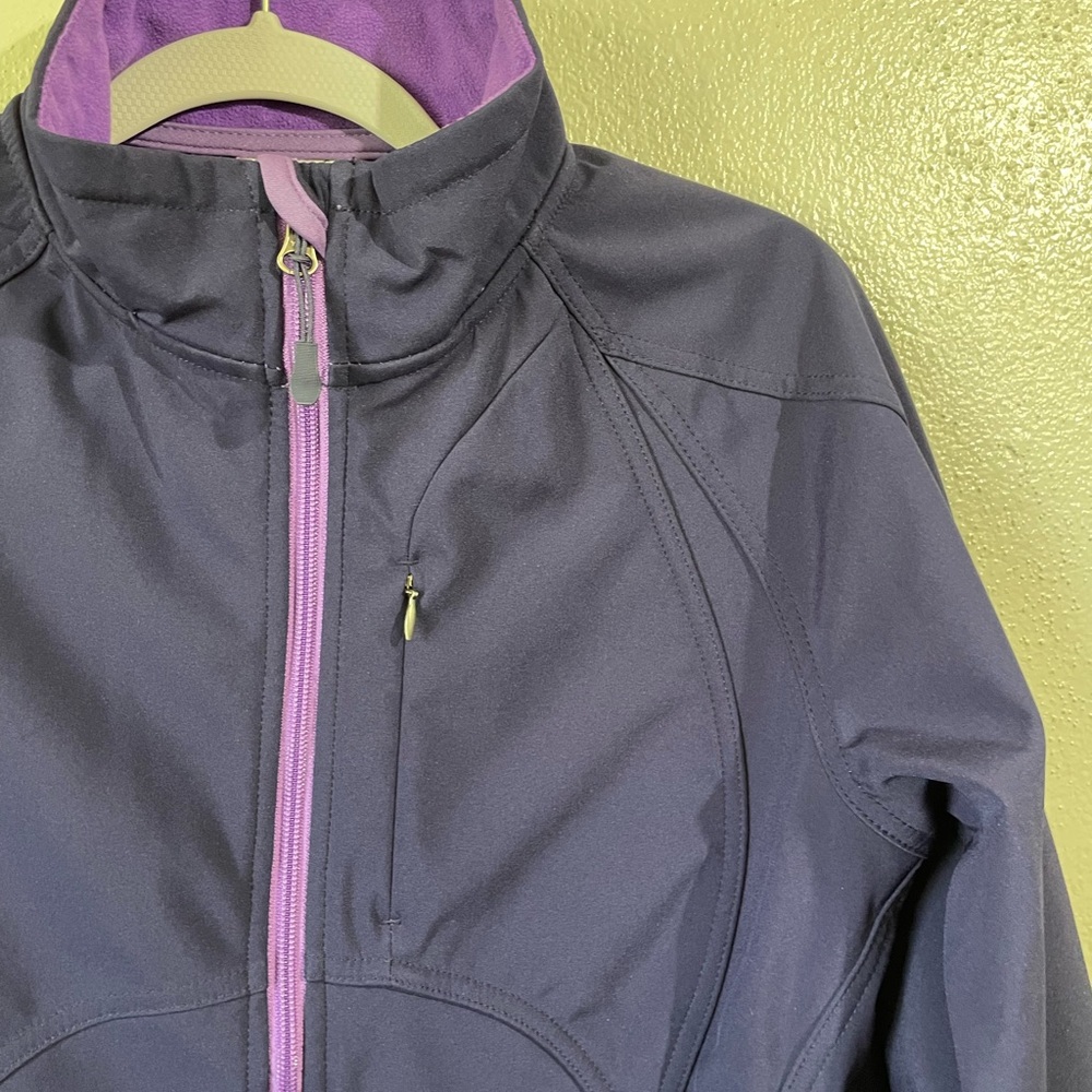Double Diamond Purple Performance Zip Jacket Wome… - image 10